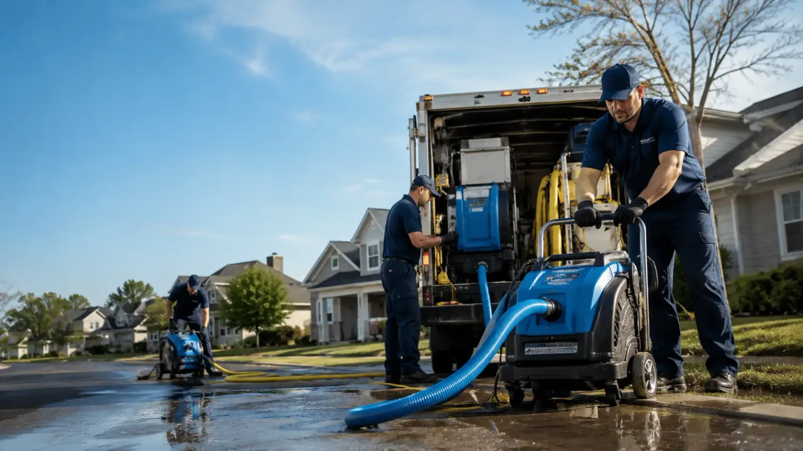 Flood Damage Cleanup in Stockport, OH